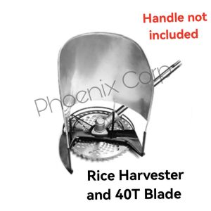 Rice Wheat Harvester Attachment Set ONLY for Grass Cutter Paddy Collector Cutting Blade ( TD40 GX35 CG411 ) HANDLE NOT INCLUDED