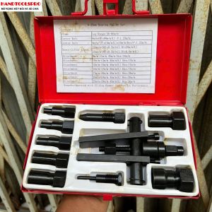 Cảo bạc đạn trong Nikata KIT-10PC có 7 đầu cảo (8mm-25mm) (MOTORCYCLE BEARING SEPARATOR)
