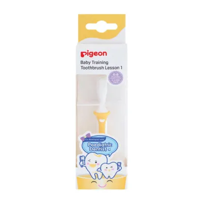 Pigeon (PIGEON) Training Toothbrush Lesson 1 Yellow