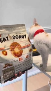 (FREE SAMPLE) BEAST Meat Donut Super-Natural Premium Cat Kibbles | Grain Free | Booster Kibbles | 1.5kg | Cat Food