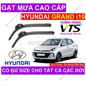 Gạt Mưa Hyundai Grand i10 Gạt Mưa Đa Năng Cao Cấp Cặp Gạt Mưa Kính Lái Hyundai Grand i10…. Có Đủ Size Cho Các Đời i10