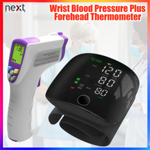 Forehead thermometer Plus Wrist Blood Pressure Monitor