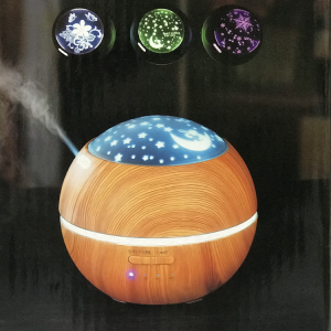Máy khuếch tán tinh dầu Quả Cầu 200ml - Chế độ phun sương mạnh mẽ không gây ồn có chế độ hẹn giờ tự ngắt khi hết nước đèn led 7 màu bảo hành 6 tháng