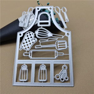 Apron Metal Cutting Dies Stencil DIY Scrapbooking Album Paper Template Mold Embossing Decoration