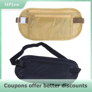 【MPJow】 1PC Universal Waist Bag Money Belt For Travel Women And Men Hidden Travel Wallet Mobile Phone Anti-theft Bag