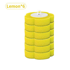 1 Set Disposable Toilet Brush Cleaner Long Handle with Replacement Brush Head No Dead Angle Toilet Cleaning for Bathroom