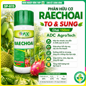 [COMBO 2 CHAI] Phân Hữu Cơ RAECHOAI (Chai 150ml)