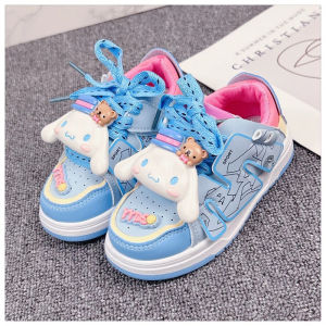 Christmas gifts Halloween Anime Sanrio Cinnamoroll Y2K Student Casual Sport Board Shoes Thick Sole Versatile Fashion Sneakers Women Cartoon Sports Shoes