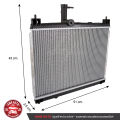 หม้อน้ำรถยนต์  DENSO 422175-8000 สำหรับ TOYOTA VIOS ปี 2002-2007 A/T เกียร์อัตโนมัติ,TOYOTA YARIS ปี 2002-2007 A/T เกียร์อัตโนมัติ COOL GEAR DENSO แท้ DS0048. 