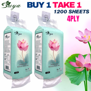 BUY 1 TAKE 1 [2 PACKS] 1200 SHEETS SUYA FACIAL TISSUE HIGH QUALITY HANGING TISSUE PAPER