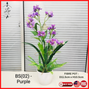 LWDECOR Bunga Hiasan Bunga Orkid Hiasan Rumah BUNGA SPRAY bunga hiasan dalam rumah orkid hiasan siap gubah home decor