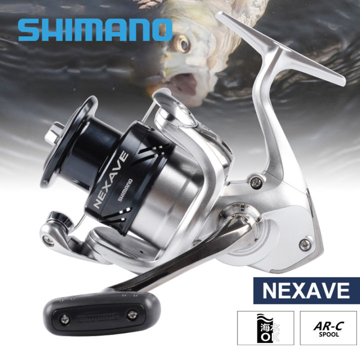 SHIMANO NEXAVE 1000/2500/3000/4000/6000/8000 spinning reel 4BB Saltwater  Carp Reel Fishing Wheel boat reel