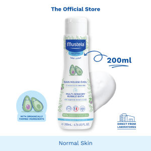 Mustela Multi-Sensory Bubble Bath 200ml [Normal Skin] (exp: 2028 & beyond) updated 15/08/25