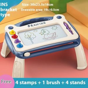 2026 Childrens Drawing Board Baby Magnetic Writing Board 1-3 Years Old Kidsrens Graffiti Painting Erasable Magnetic Home Drawing Toy
