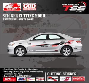 sticker mobil camry sticke mobil toyota camry sticker lis mobil keren sticker motif variasi body mobil keren