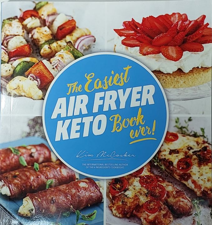 หนังสือ อาหาร ขนมหวาน คีโต ด้วยหม้ออบ ภาษาอังกฤษ THE EASIEST AIR FRYER