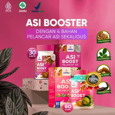 Momsy Pelancar Asi Booster Ibu Menyusui isi 30 | 60