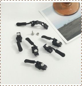 Zipper Head Piece Repairable Zipper Head Long Usage Time Simple and Durable Quick Installation Nut