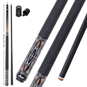 CRICAL Carbon Fiber Pool Cue Stick Billiard Cue Sticks Professional Pro Taper Low Deflection Pool Sticks with 12.5mm Tip and Radial Joint