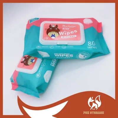 80 Keping Tisu Bayi Totoro Lembut Mesra Kulit Bebas Alkohol Tisu Tangan Mulut Untuk Kanak-kanak 80Pcs Totoro Baby Wipes Soft Skin-friendly Alcohol-free Hand Mouth Wipes For Toddlers 80 Pcs龙猫婴儿湿巾柔软亲肤无酒精小孩手口湿纸巾