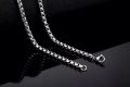 Kalung Titanium Pria Wanita Bahan Anti Karat Seumur Hidup. 