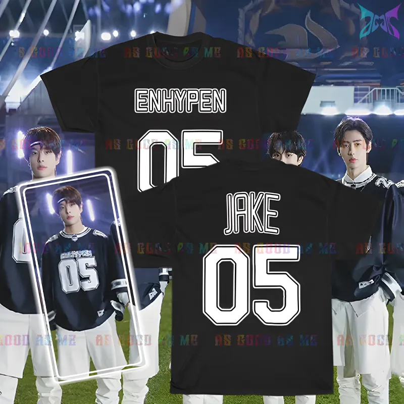 ENHYPEN ユニフォーム シャツ ヒスン トレカ付き ポップアップ ENHYPEN ユニフォーム シャツ ヒスン トレカ付き 日本限定