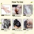 Black Hair Dye Shampoo 3 in 1 for Gray Hair, Hair Color Shampoo for Women and Men, Instant Shampoo Hair dye-100% Grey Hair Coverage (16.9 Fl oz). 