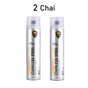 Sơn Bạc Mạ Crom Sơn Xịt Mạ Chrome Sáng Bóng 350ml - Chai Sơn Mạ Siêu Bóng-Sơn xe