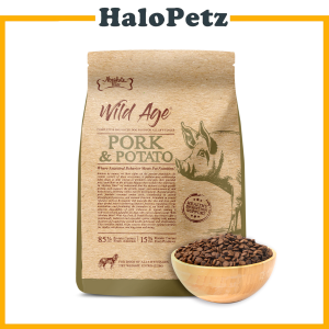 Absolute Bites Wild Age Dry Dog Food 22lbs -Assorted (Salmon Pork Beef Duck Lamb)