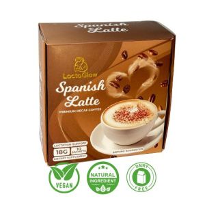 Lactaglow Lactation Coffee - 10in1 Herbal Coffee Mix for Breastfeeding Support