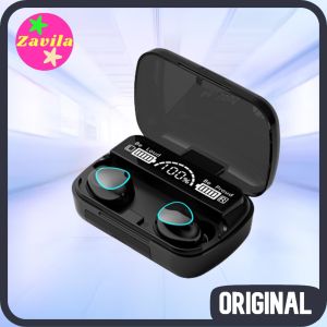 Earphone TWS Wireless Earbuds Handsfree Bluetooth 5.1 Powerbank 3500 mAh M10 M 41