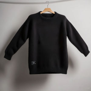 RH - Baju RAJUT SWERATER anak-anak kerah oblong lengan panjang Knitwear