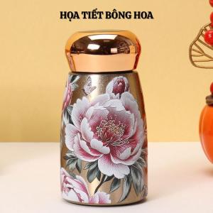 Bình nước siêu giữ nhiệt Inox 316 cảm biến nhiệt độ thông minh phong cách Trung Hoa nội địa