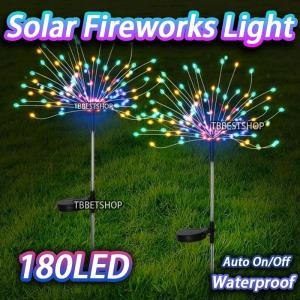200LED Fireworks Solar Light in Colorful Solar led light strip Garden Decoration lights Auto On/Off Solar LED light Waterproof Solar Fairy lights