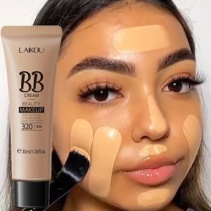 DORISNA 18 Hour Longlasting BB Cream Waterproof Liquid Foundation Even Brighten Skin Tone Cover Pores Acne Spot Marks Flawless Natural Face Base Makeup