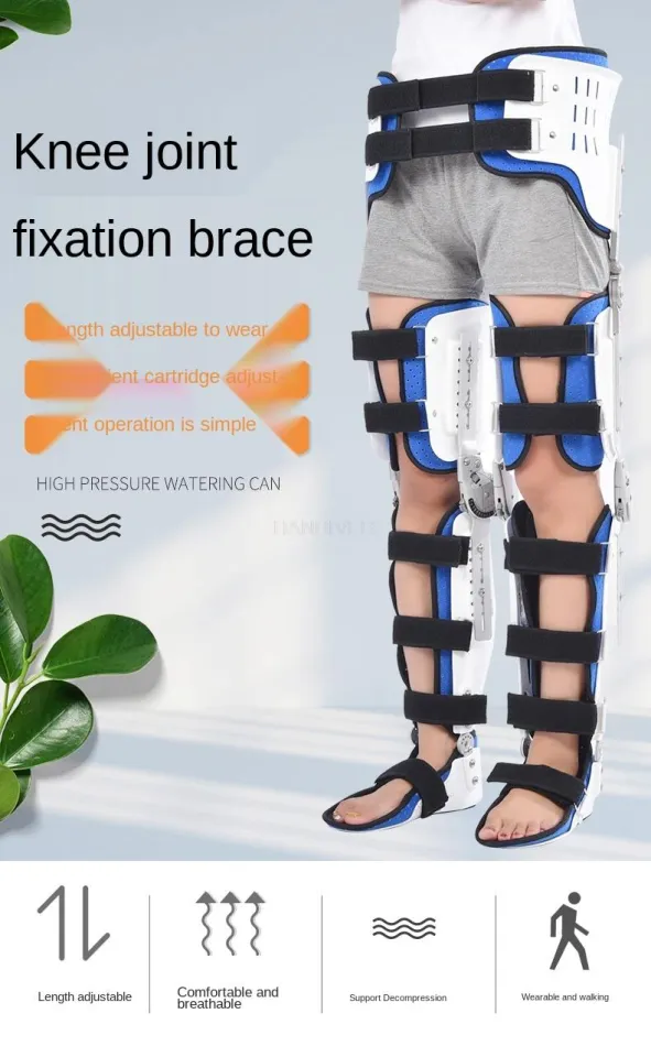 Comfortable Lower Limb Paralysis Hip Walking Fixed Knee Ankle Foot