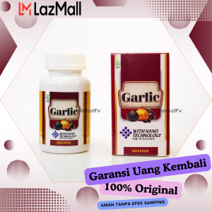 Walatra Garlic Asli Bawang Hitam Tunggal Black Garlic Bawang Lanang Bawang Putih Tunggal Garlic Kapsul Herbal Original BPOM