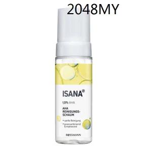 ✼German genuine goods isana aha fruit acid cleansing foam suitable for oil skin Damascus rose dew moisturizingღ