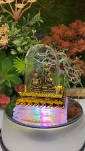 3 พระอรหันต์แห่งโชคลาภ (ขนาดครอบแก้ว 6.5*8 cm)