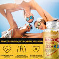 Mulittea Vitamin D3 with vitamin K2(mk7) Softgel Capsules for Boosting Calcium Absorption, Bone &joint Health, Increase Immunity 120pcs Vitamin D3+K2 Kapsul untuk Meningkatkan Penyerapan Kalsium, Kesehatan Tulang & Sendi, Meningkatkan Kekebalan Tubuh. 