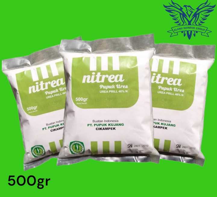 Repack Pupuk Urea Nitrea 500gr PT PUPUK KUJANG Kadar Biuret max 1% Kadar Nitrogen min 46%
