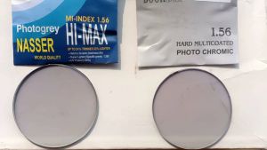 Lensa kacamata Photocromic / Blueray / Bluecromic Bulat sepasang