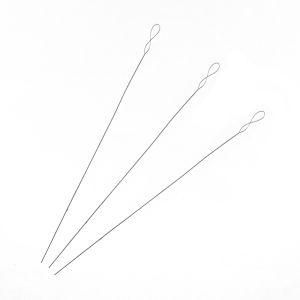 1 cái mắt to mở cong beading pins cho hạt làm trang sức ngọc trai threading dây xâu chuỗi công cụ pins