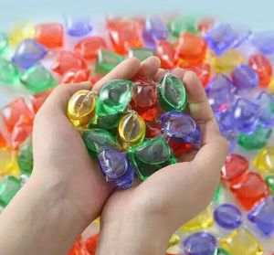 Sabun Cuci Baju Cair Ajaib (isi 50 Butir) Penghilang Noda Membandel Soap Liquid VIRAL Laundry Detergen Gell Pemutih Daki Pakaian Berjamur Antiseptik Sekali Kucek