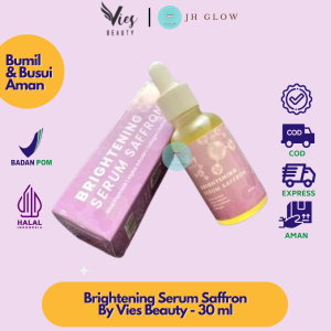 Serum Glowing Serum Saffron Bpom Serum Saffron by Vies Beauty 10 ml & 30 ml