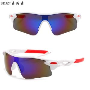 ZZ🔥🔥🔥 แว่นตากันแดดสำหรับผู้ชายผู้หญิง UV400ชิ้นแว่นตาสำหรับใส่ปั่นจักรยานเสือภูเขาอุปกรณ์จักรยาน