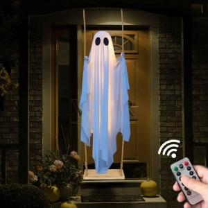 Halloween Specter Lights Decoration Set LED scary Glowing Outdoor Ornament for Outdoors Yard and Indoor Party Decors