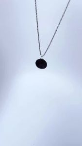 Tai Chi Yin-Yang Dragon Phoenix Pendant Necklace for Women Men Stainless Steel Jewelry Gift