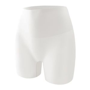 Seamless Safety Shorts High Waist Shapewear Anti-Rolling Ice Silk Underwear
