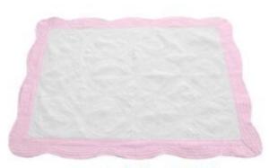 Personalized New Mom Baby Shower Gift Custom Baby Name Heirloom Keepsake Quilt Embroidered Monogram Blanket for Baby Girl Boy